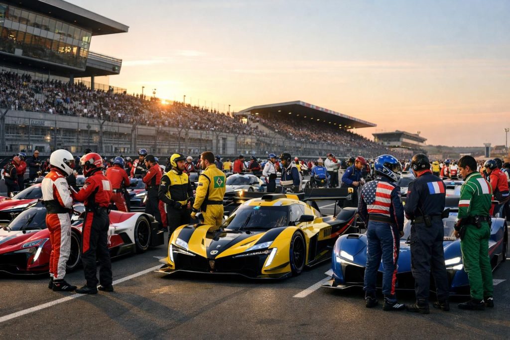 découvrez les nationalités les plus représentées lors des heures du mans 2026 et plongez au cœur de cette compétition internationale légendaire.