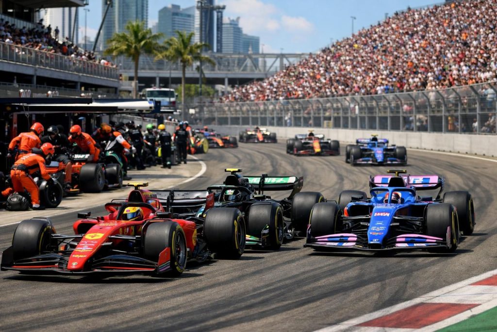 suivez en direct les qualifications du grand prix de miami pour la course sprint de f1. ne manquez aucune action et vivez chaque moment clé en temps réel.