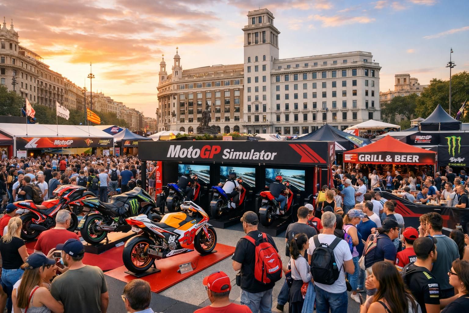 découvrez comment liberty apporte un vent de renouveau au motogp à barcelone avec une formule innovante inspirée d'un modèle à succès, promettant une expérience unique et captivante.