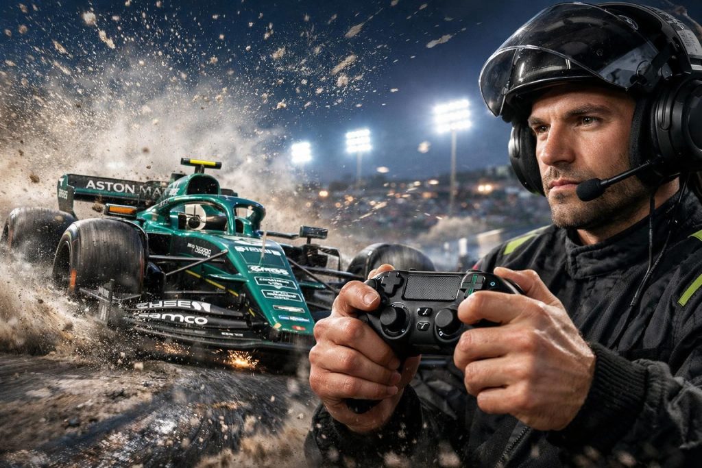 découvrez l'expérience ultime du sim-racing avec nacon, maîtrisant la piste aux commandes de l'aston martin f1 et ressentant toute l'adrénaline des rallyes wrc !