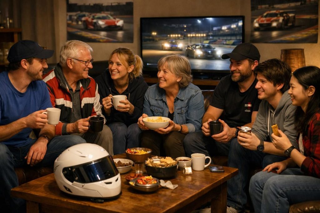 partagez votre expérience unique après avoir suivi les 24 heures du mans sans interruption pendant 24 heures avec le maine libre. racontez-nous votre passion et vos moments forts !