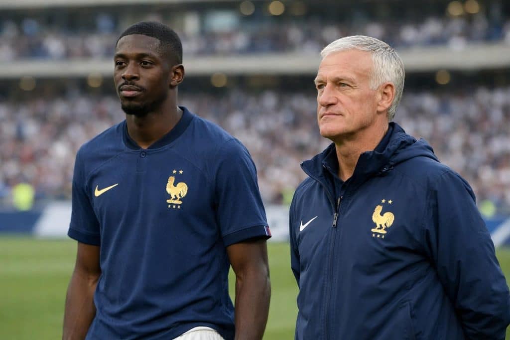 découvrez pourquoi dembélé est considéré comme la grande déception du match france-sénégal et analysez si deschamps doit repenser sa stratégie avec le ballon d'or.