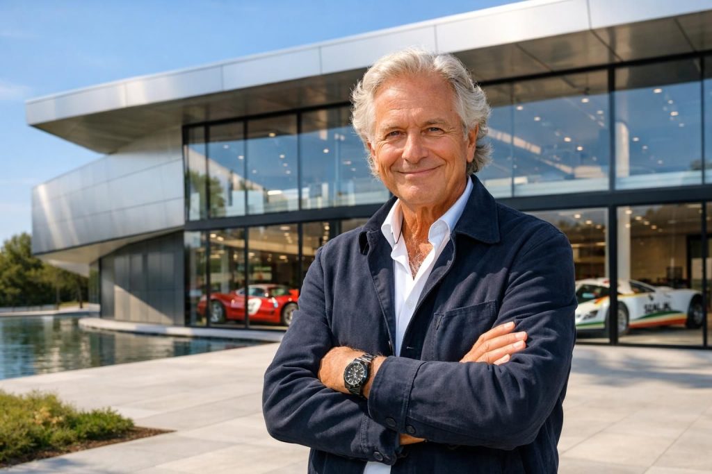découvrez l'entretien exclusif avec richard mille, passionné de voitures de course et créateur du musée m24, où son rêve d'enfant prend vie à travers des collections fascinantes.