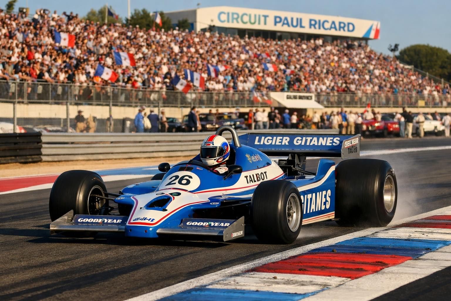 découvrez la légende de ligier, icône emblématique du sport automobile français, qui illumine le grand prix de france 2026 au circuit du castellet.