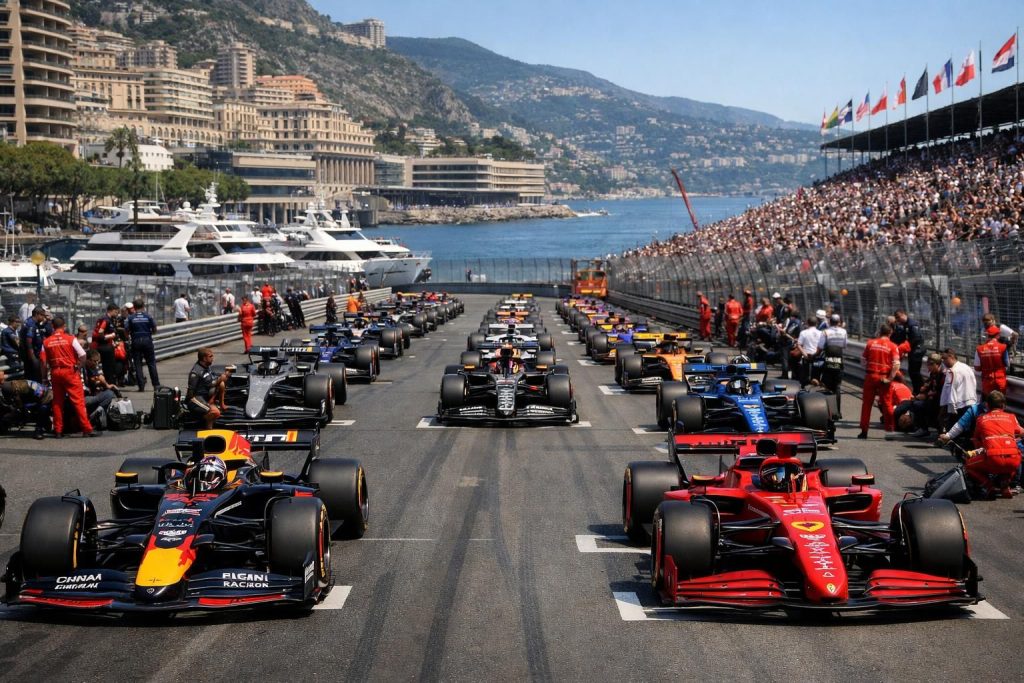 plongez au cœur du grand prix de monaco avec notre formation complète sur la grille de départ de la formule 1. analyse détaillée, pilotes et équipes à connaître.