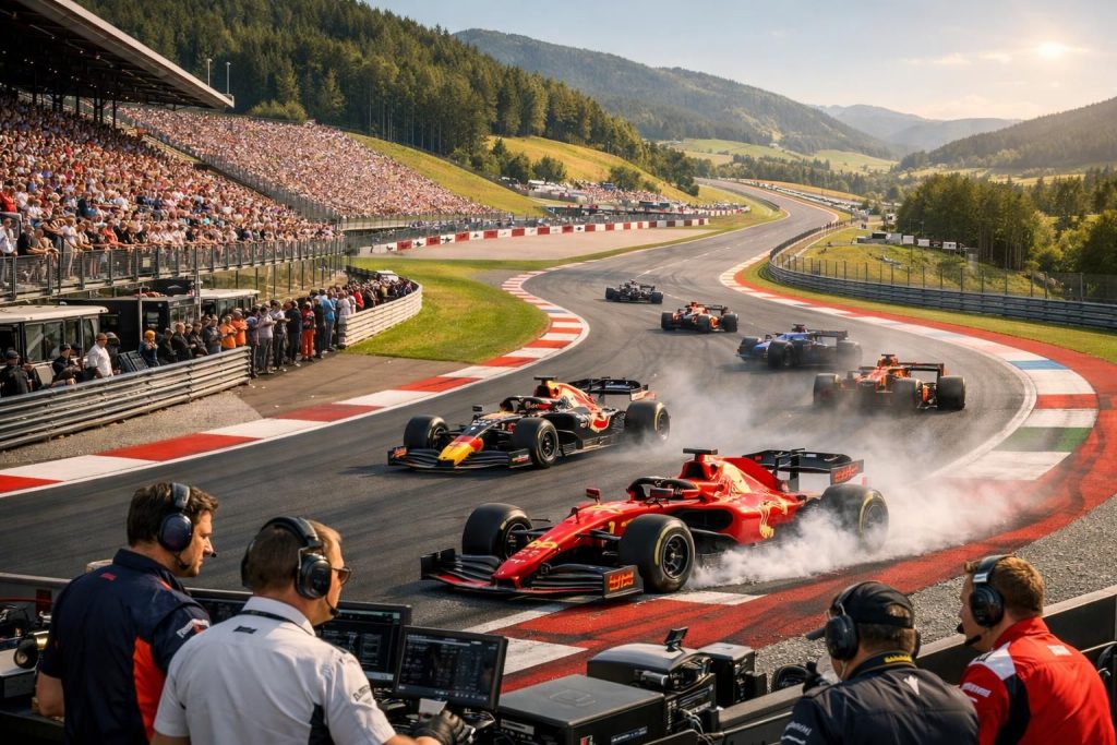 revivez chaque instant palpitant du grand prix d'autriche de formule 1 avec notre résumé complet et détaillé.