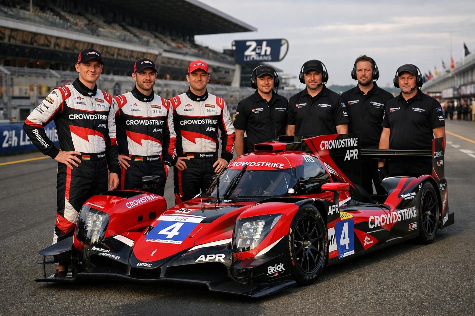 découvrez laurin heinrich, étoile montante et rookie d'exception de crowdstrike by apr, prêt à briller aux heures du mans 2026.