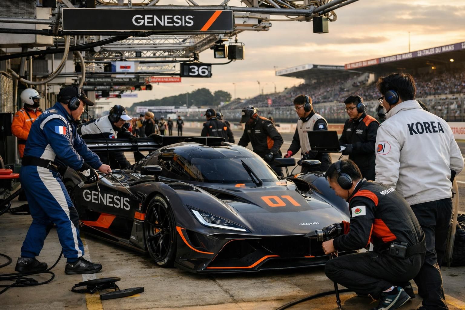 après deux courses prometteuses, genesis et cyril s'aventurent en terrain inconnu aux heures du mans, prêts à relever de nouveaux défis dans cette course d'endurance légendaire.