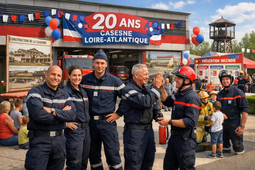découvrez les 20 ans de la caserne de loire-atlantique : une histoire de construction, un hommage précieux aux pompiers courageux et un engagement renouvelé pour la prévention des risques.