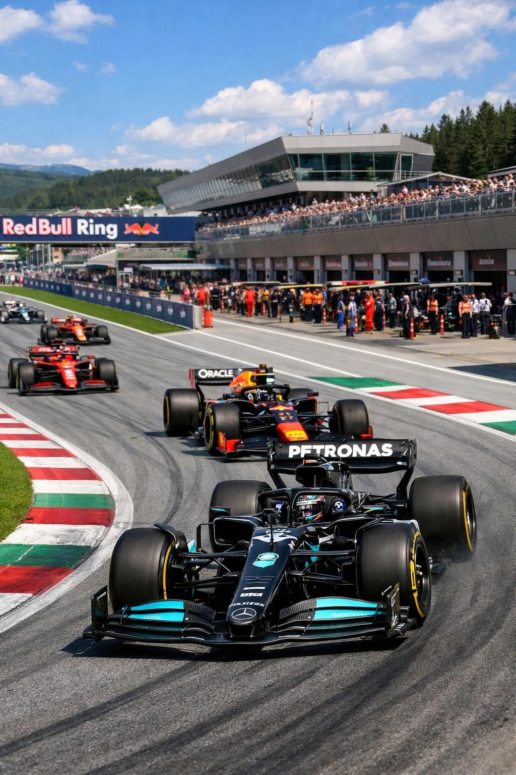 assistez en direct aux qualifications passionnantes du grand prix de formule 1 en autriche et vivez chaque moment intense de la course.
