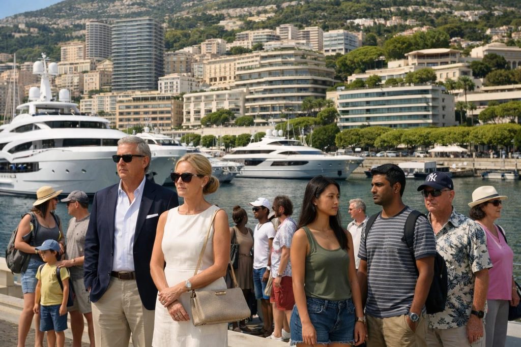 découvrez qui sont réellement les visiteurs de monaco, avec un contraste saisissant, et comment ils contribuent à générer 4 milliards d’euros grâce au tourisme.