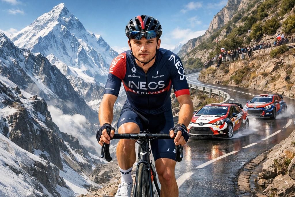 découvrez le parcours exceptionnel de tom pidcock, entre l'ascension vertigineuse de l'everest et ses exploits audacieux au rallye de monte-carlo, alliant endurance et audace dans le monde du cyclisme.