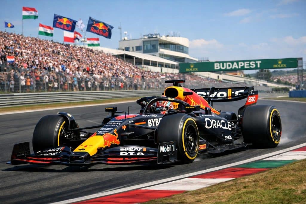 après une performance remarquée à spa, red bull cherche à confirmer sa forme à budapest lors du grand prix de formule 1.