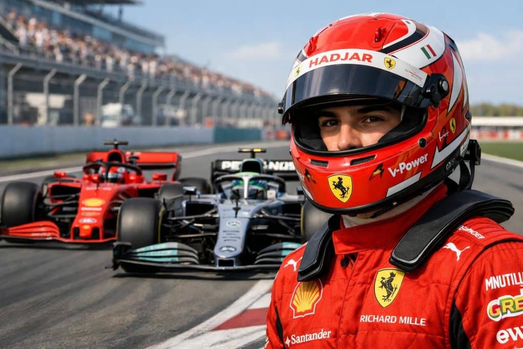 découvrez les dernières actus de la formule 1 : ferrari rivalise avec mercedes, hadjar dévoile un talent exceptionnel, et le futur d'ocon reste incertain.