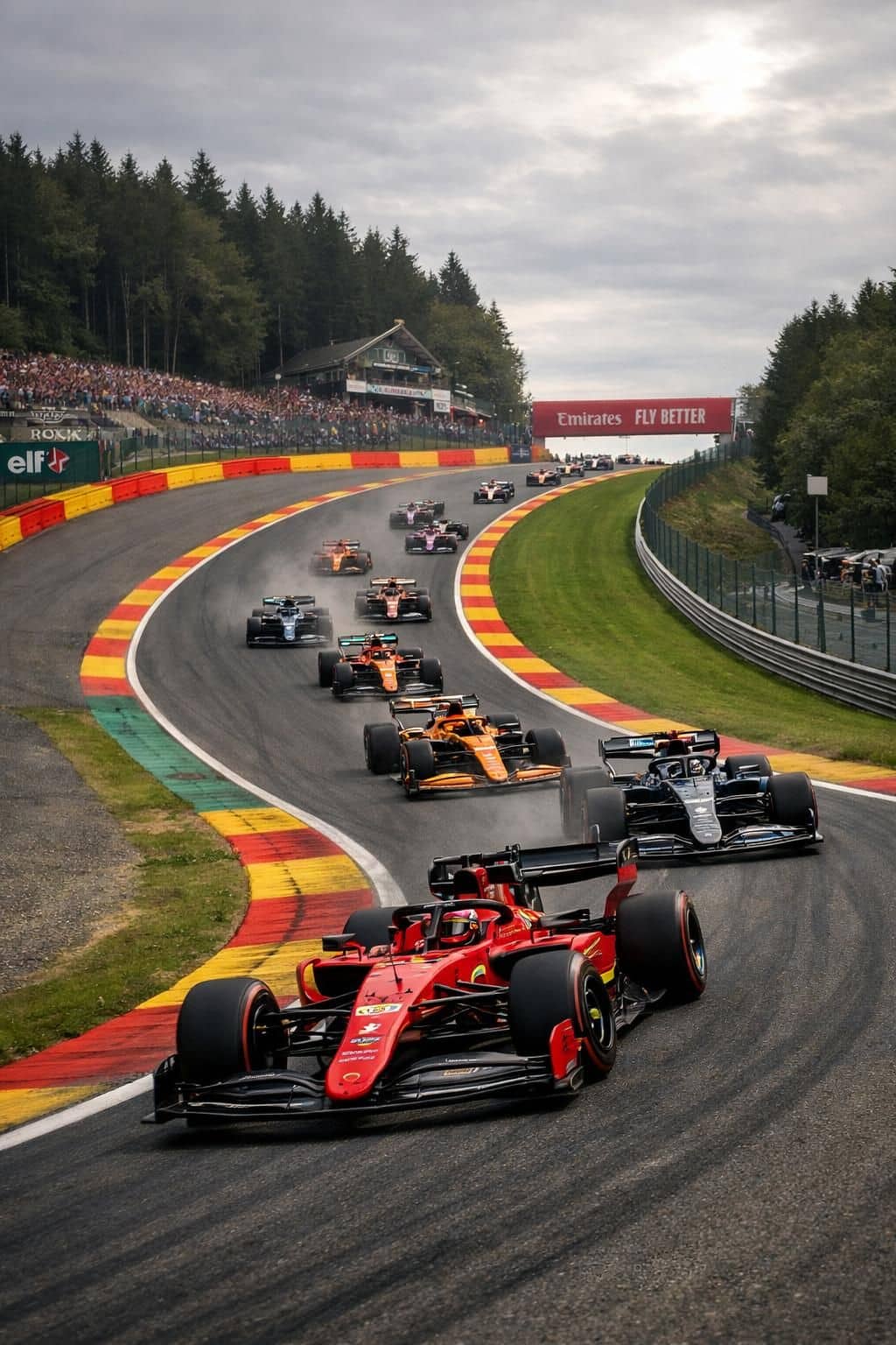 revivez chaque moment palpitant du grand prix de belgique de formule 1 grâce à notre couverture complète et détaillée de la course.