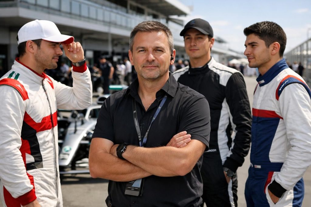 découvrez le parcours de gwen lagrue, le coach haut-savoyard qui a révélé charles leclerc, george russell et esteban ocon, et sa décision de quitter l'écurie mercedes en formule 1.