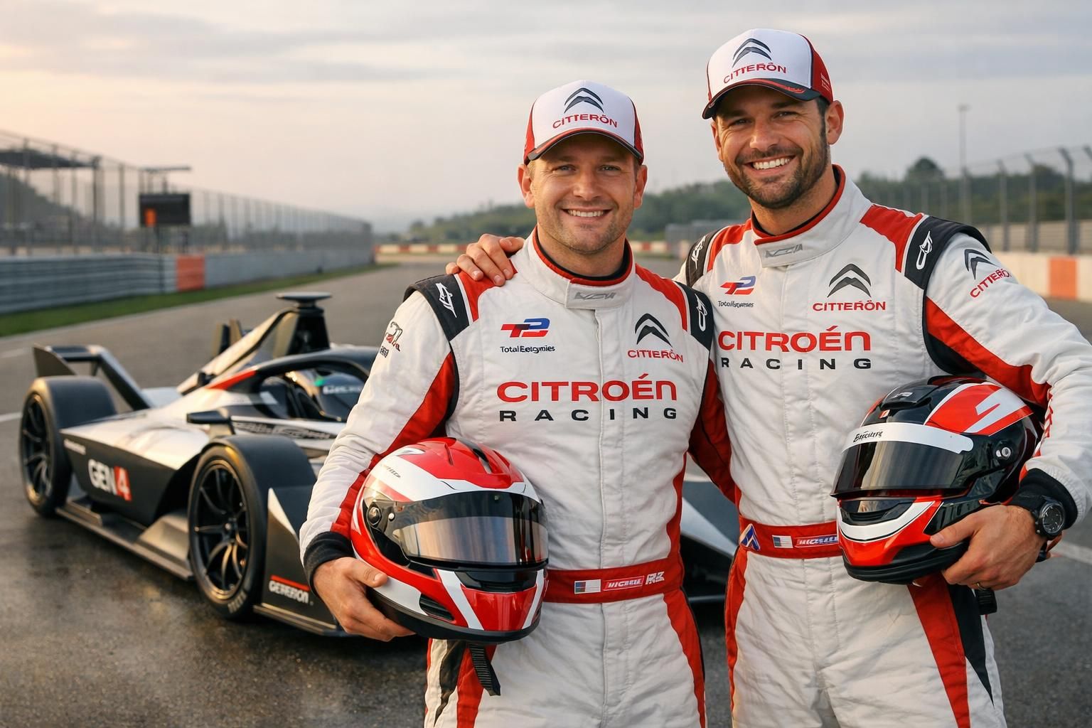 citroën officialise son duo de pilotes pour la formule e, prêt à démarrer l’ère gen4 avec détermination et ambition.