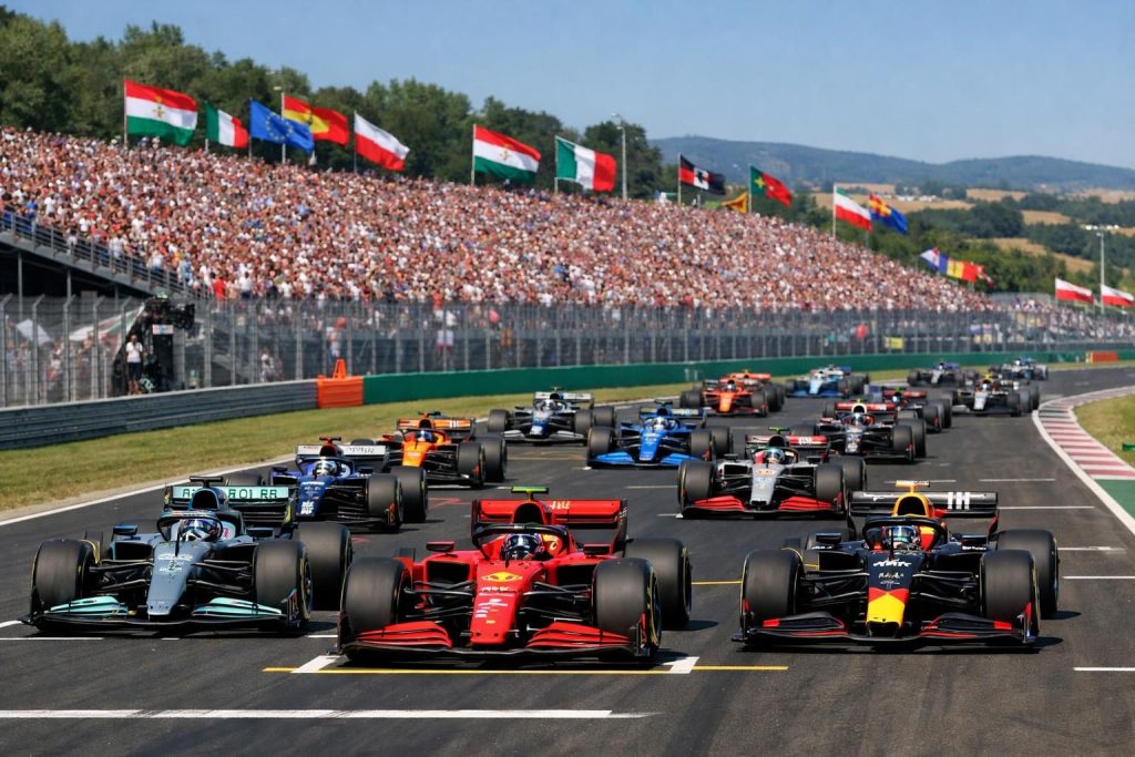 découvrez les horaires et les chaînes tv pour suivre en direct le départ du grand prix de hongrie de formule 1. ne manquez rien de cette course spectaculaire !