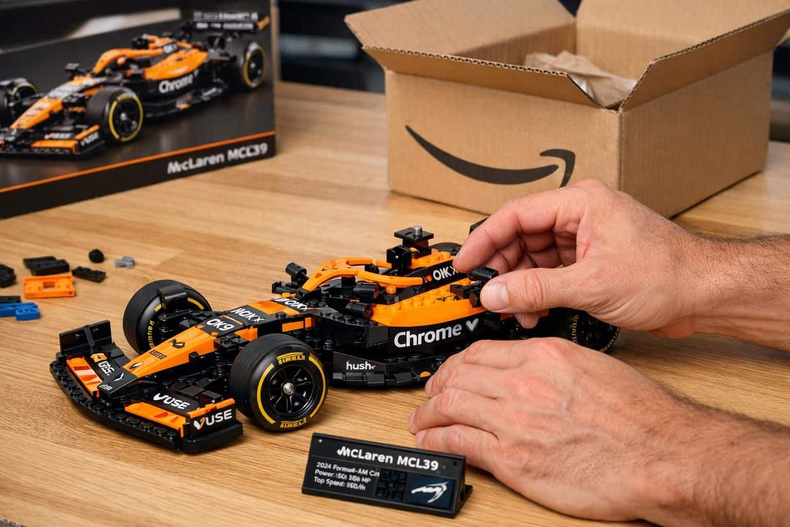découvrez l'offre exceptionnelle d'amazon sur le set lego mclaren formule 1 et vivez la passion de la course à prix imbattable. ne ratez pas cette opportunité unique pour les amateurs de lego et de f1 !