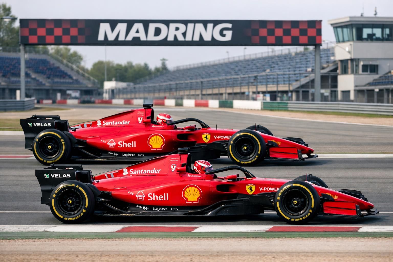 découvrez une immersion unique à bord des ferrari de charles leclerc et lewis hamilton, explorant le tracé palpitant du madring dans une expérience de conduite exceptionnelle.