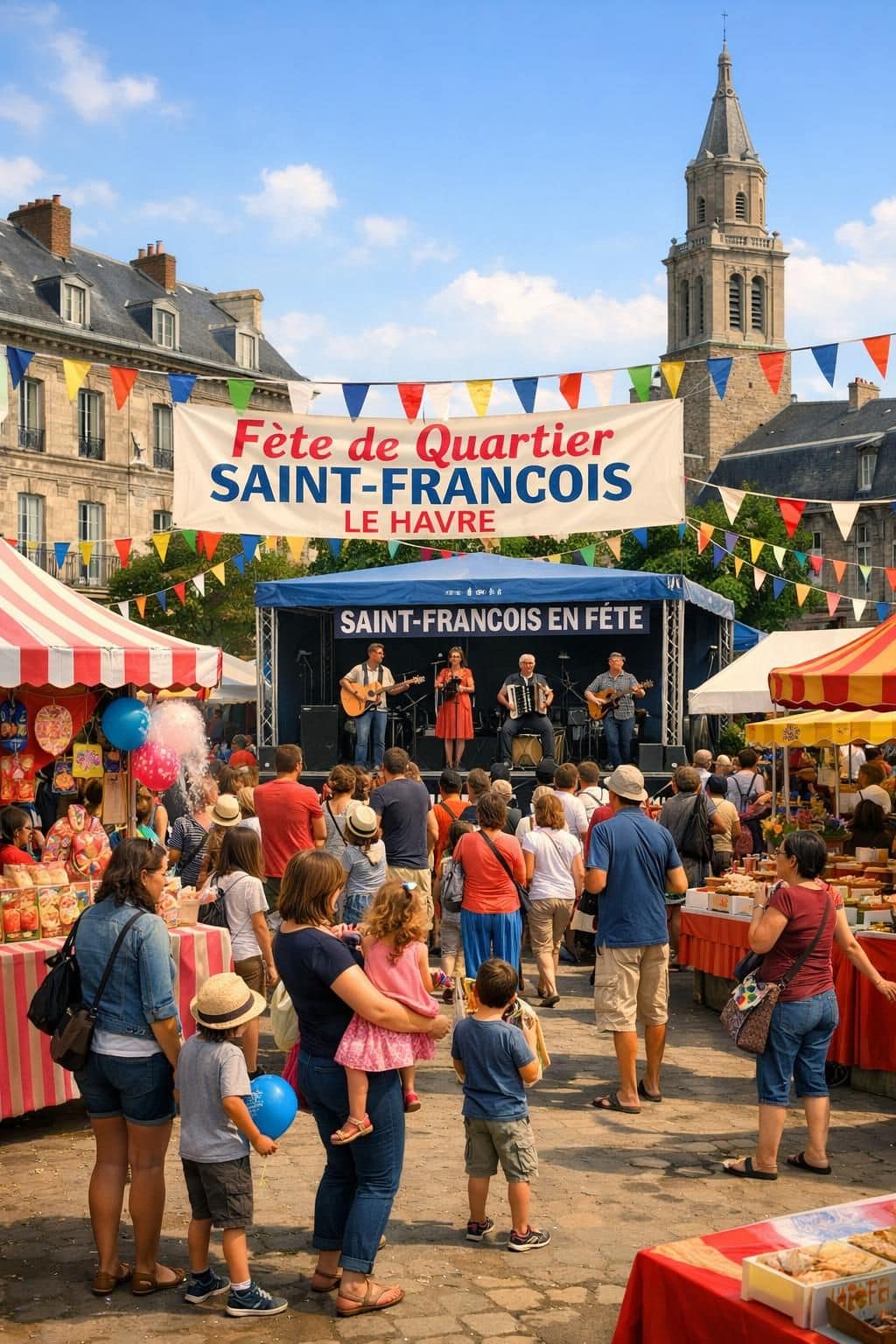 découvrez les temps forts du jeudi 16 juillet avec la fête de saint-françois, l'arrivée de vincent sasso au hac, et les dernières nouveautés cinéma signées dubosc.