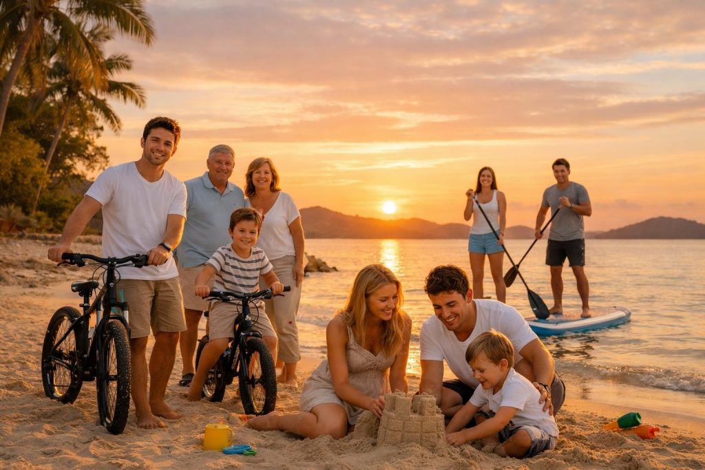 découvrez les escapades familiales de charles leclerc, mêlant couchers de soleil enchanteurs, moments de détente absolue et activités sportives pour des souvenirs inoubliables.