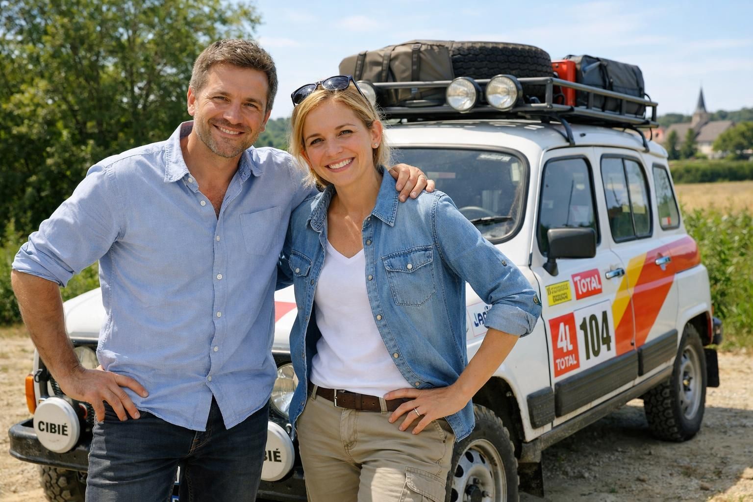 découvrez l'aventure extraordinaire de deux coéquipiers du val-d'oise qui participent au 4l trophy, un rallye humanitaire et solidaire à travers le désert marocain.