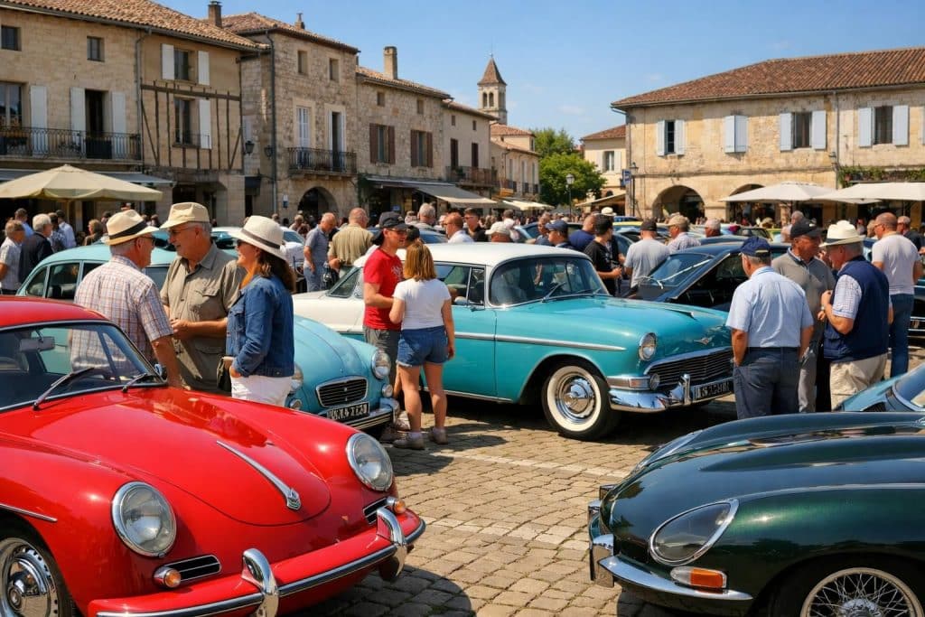 découvrez en images le rassemblement historique de voitures anciennes à tonneins, où la passion automobile triomphe et réunit les amateurs autour de modèles d'exception.