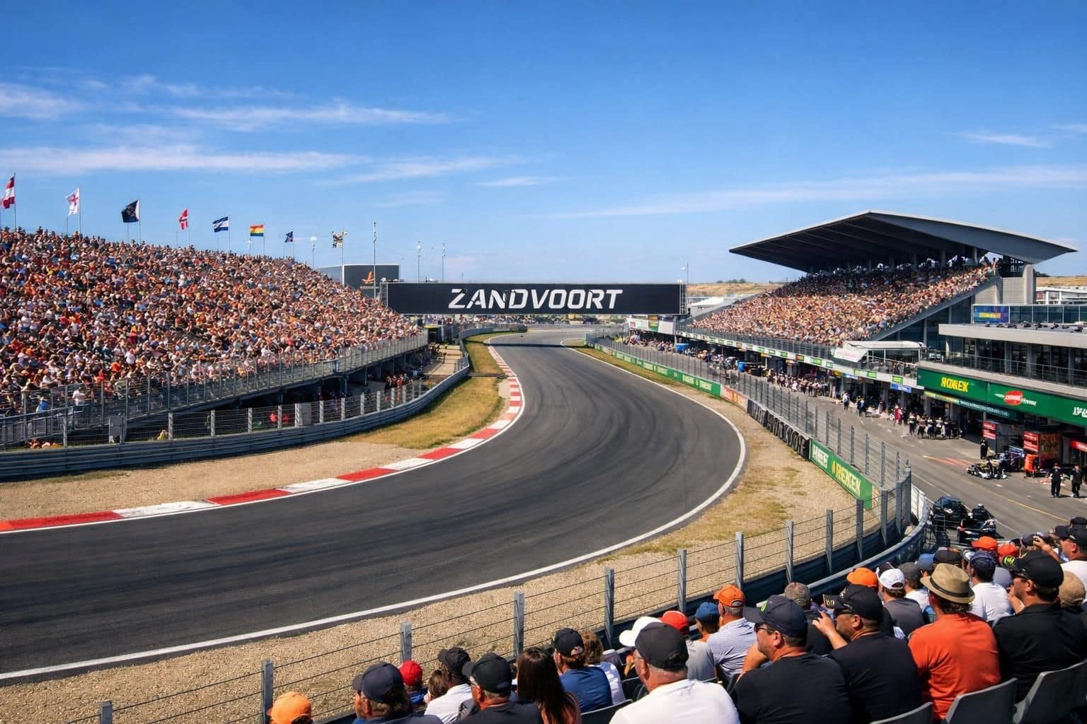 plongez au cœur du grand prix des pays-bas de formule 1 : explorez le circuit mythique, les pilotes favoris et retrouvez le programme tv complet pour ne rien manquer de la course.
