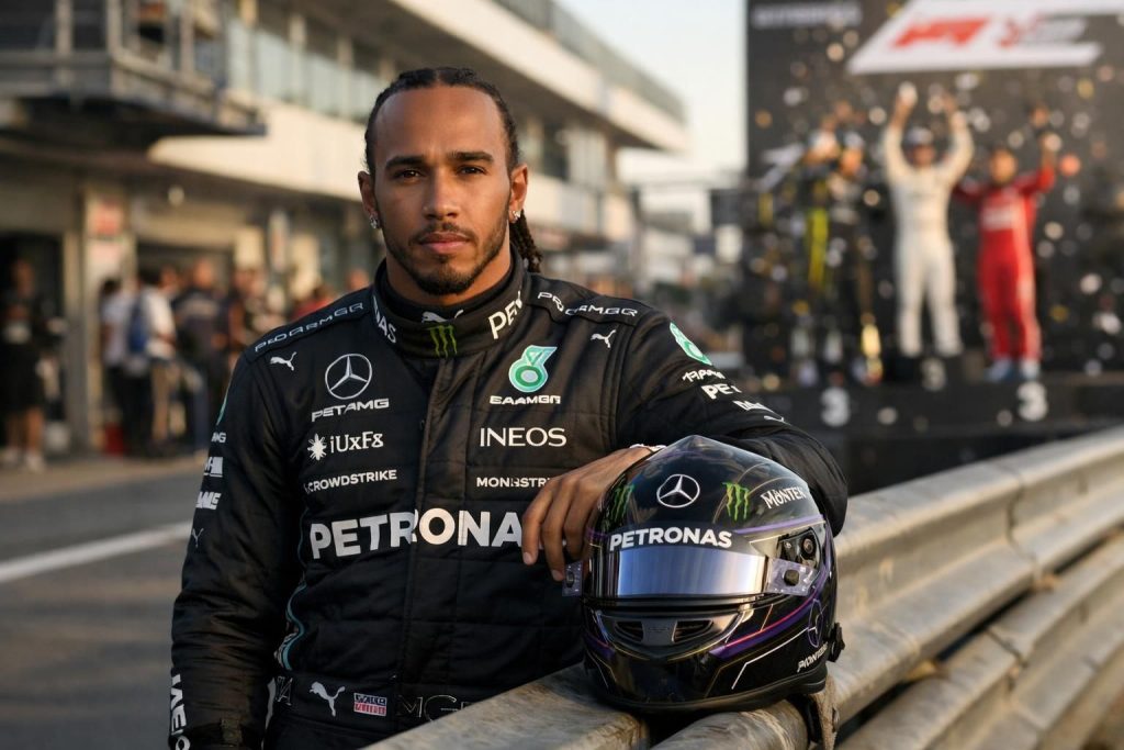 lewis hamilton exprime sa déception après avoir terminé quatrième en formule 1, regrettant de ne pas avoir pu décrocher un podium qui semblait à sa portée.