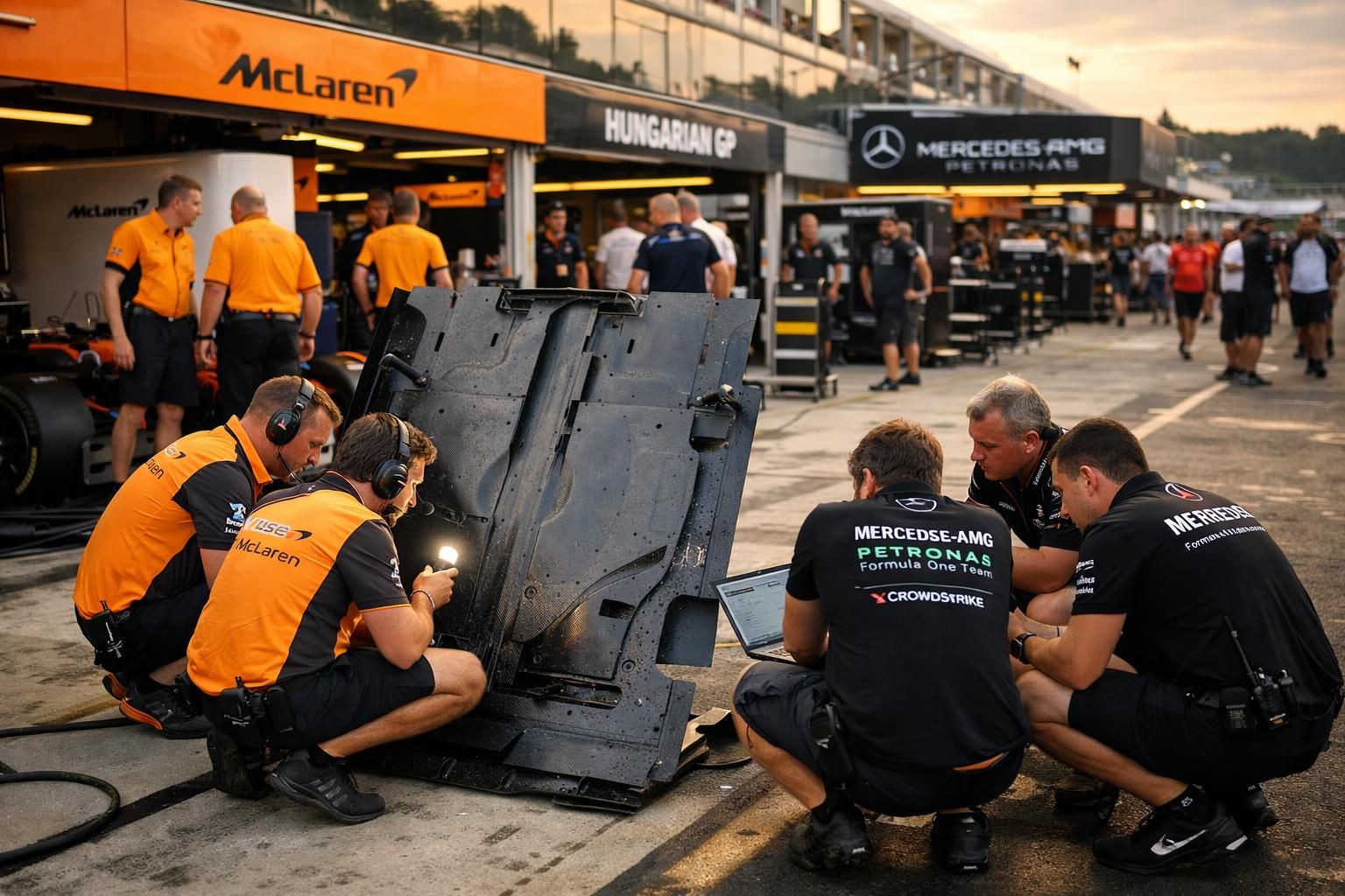 découvrez le secret révélé par mercedes qui a fait perdre la victoire face à mclaren lors du grand prix de hongrie en formule 1.