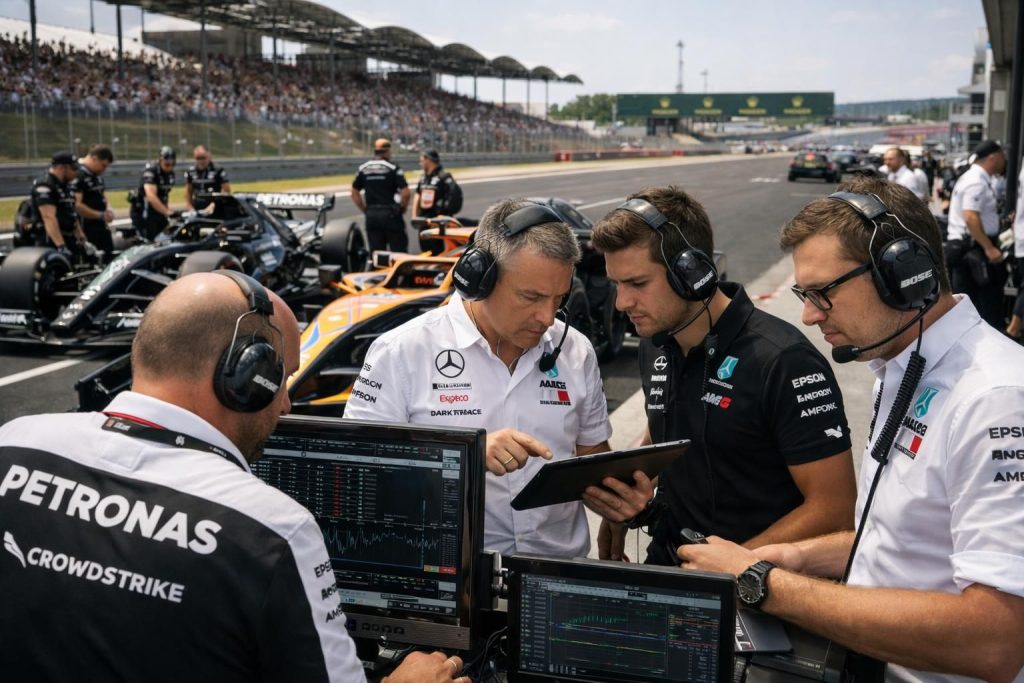 découvrez le secret révélé par mercedes qui a coûté la victoire en formule 1 face à mclaren lors du grand prix de hongrie. analyse exclusive et détails surprenants.