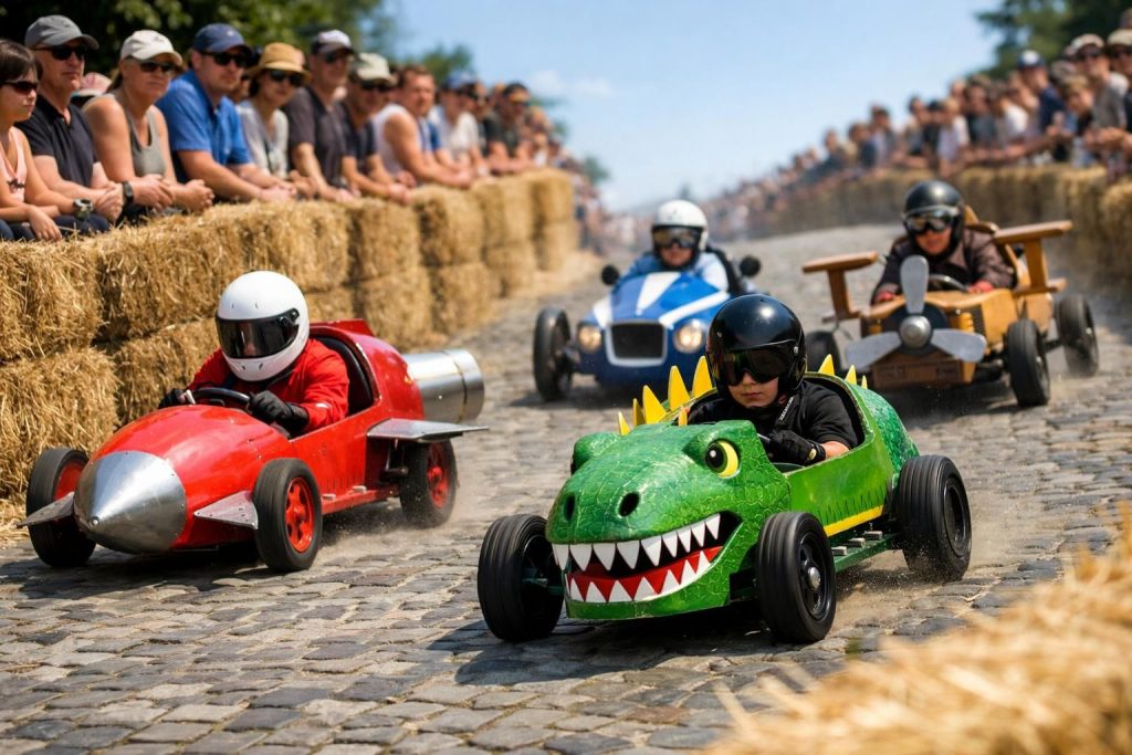 découvrez la passion et l'adrénaline des caisses à savon dans ce retour captivant sur la course emblématique, présenté par le journal de 13h de tf1+.