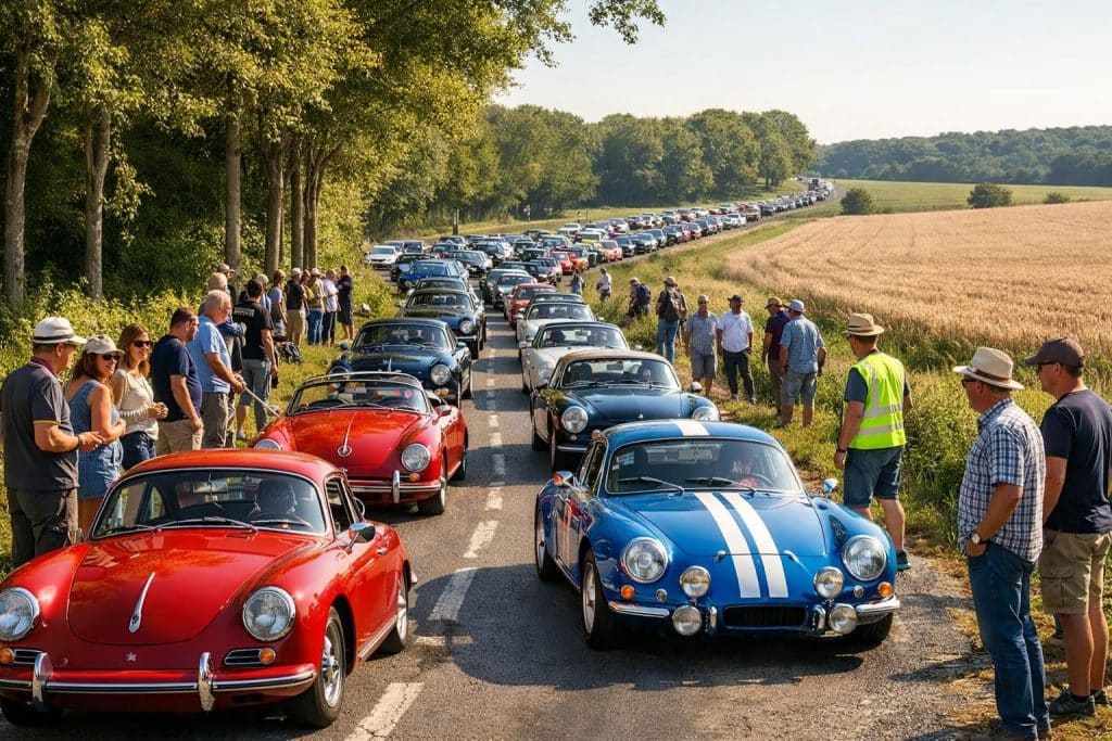 découvrez un rallye international captivant à travers la seine-et-marne, réunissant 155 voitures de collection pour une aventure unique et passionnante.