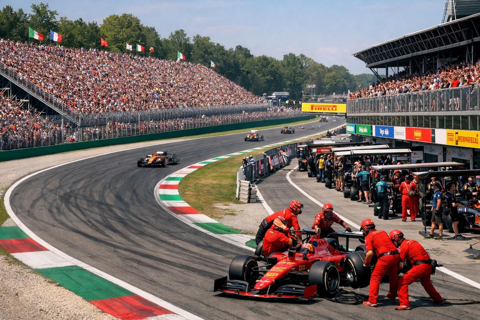 suivez la domination d'antonelli à monza en f1 et ne manquez rien du grand prix d'italie grâce au programme complet tv et streaming.