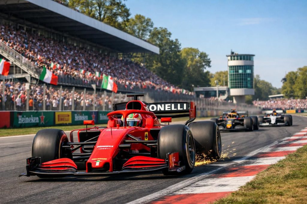 découvrez si antonelli confirmera sa domination à monza lors du grand prix d'italie de f1. retrouvez le programme tv complet et les options de streaming pour ne rien manquer de la course.