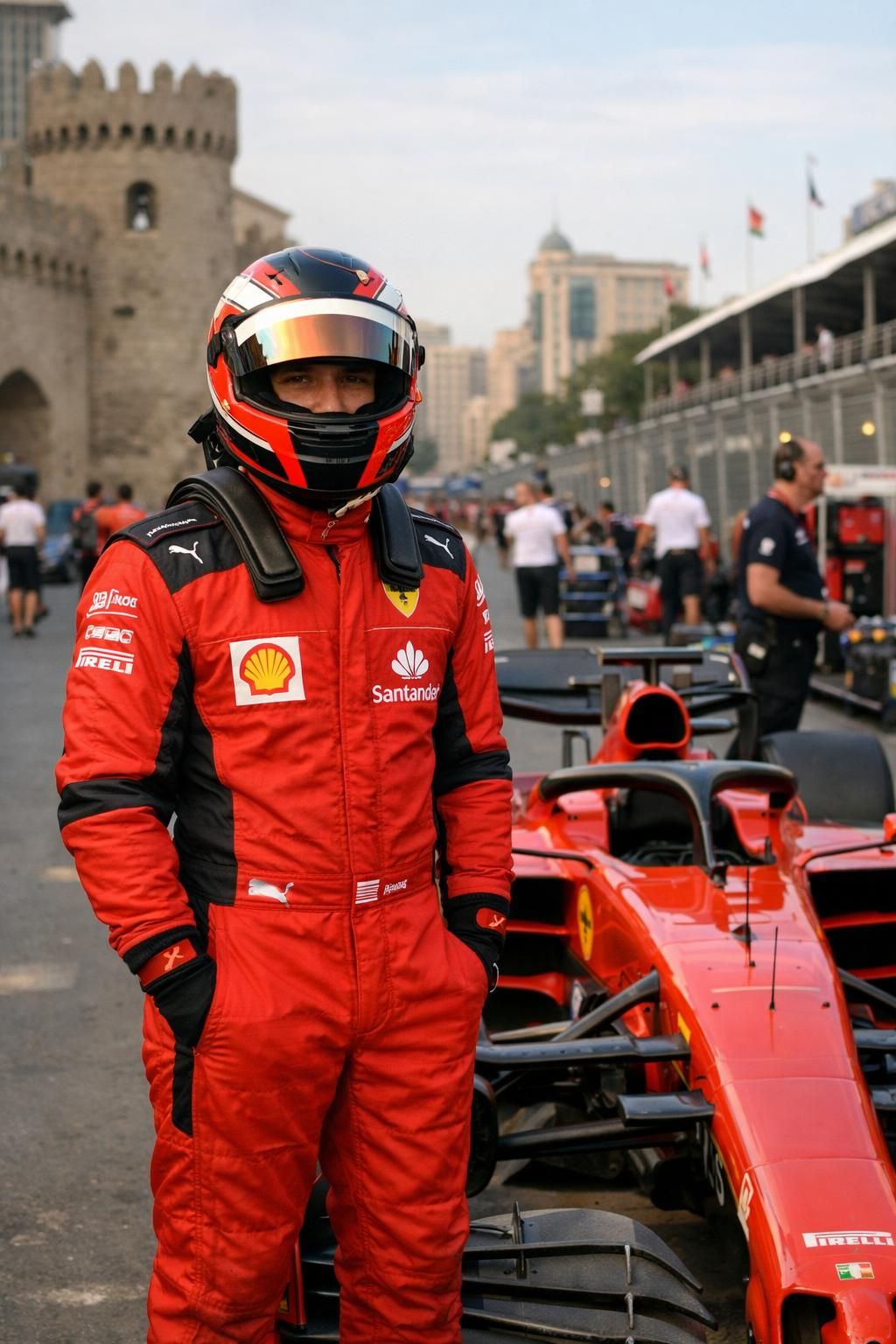 après trois grands prix manqués, hadjar revient sur les circuits pour la course en azerbaïdjan en formule 1, prêt à faire ses preuves.