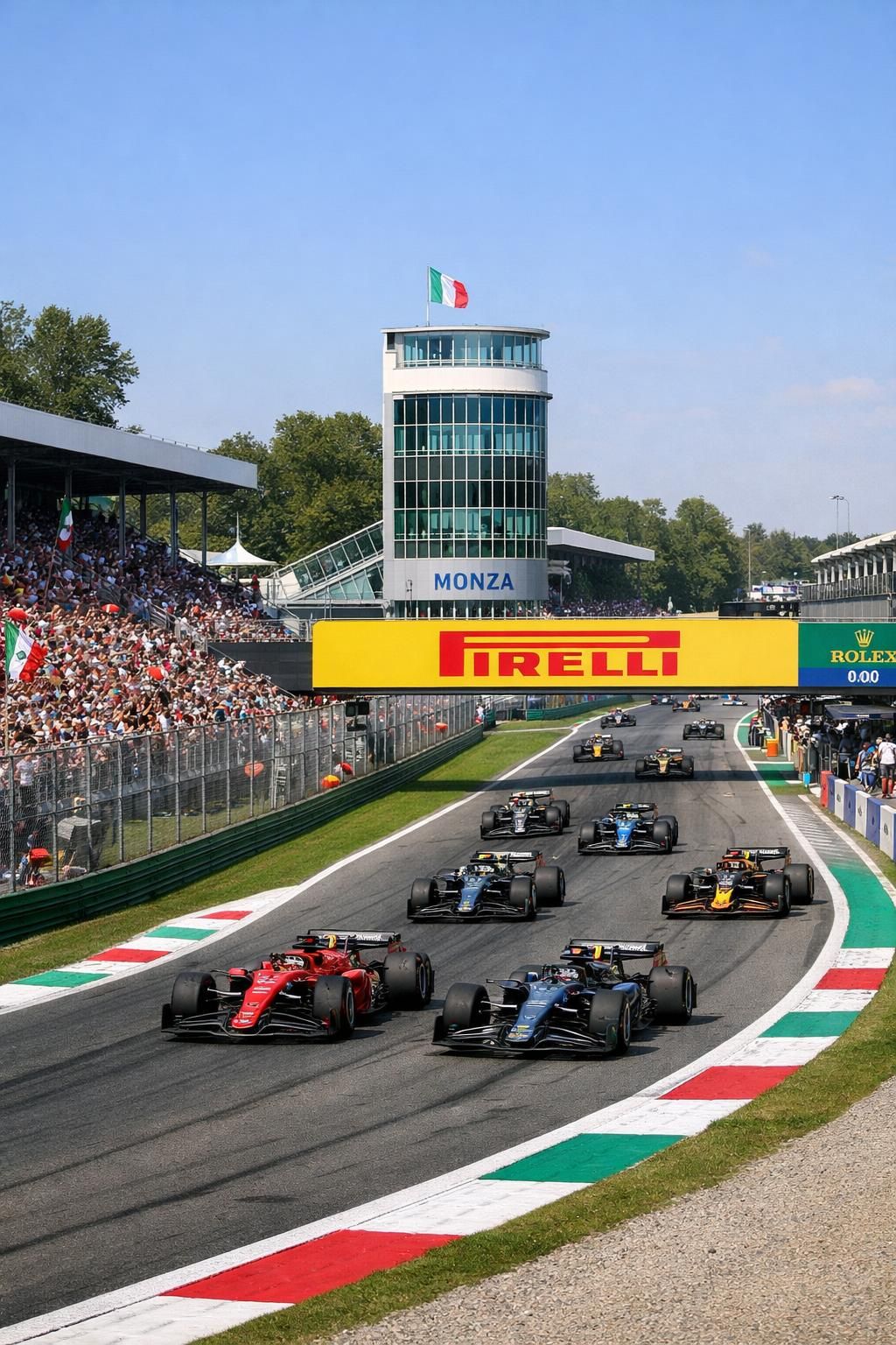 suivez chaque moment du grand prix d’italie de formule 1 avec notre programme tv détaillé. ne manquez aucune course ni temps fort en direct !