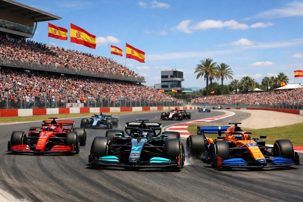 découvrez les horaires et les chaînes pour suivre en direct le grand prix d'espagne de formule 1 et ne rien manquer de cette course palpitante.