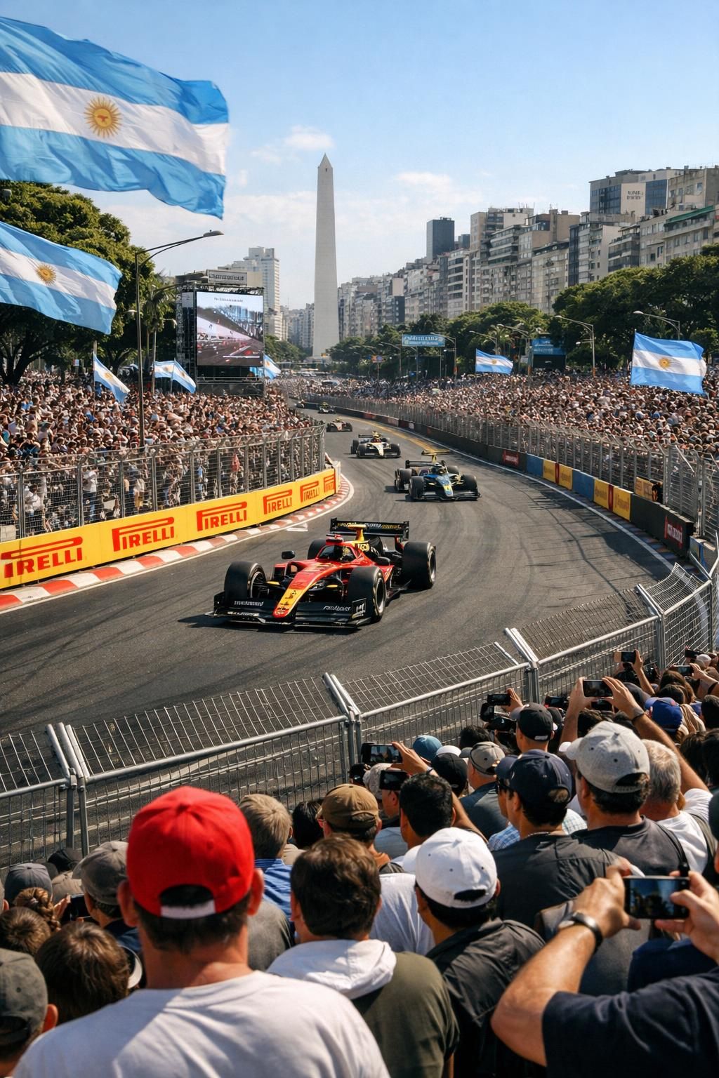 javier milei s'adresse à la fia pour réintroduire les grands prix de formule 1 en argentine, mettant en avant l'importance du retour de la compétition sur le sol argentin.
