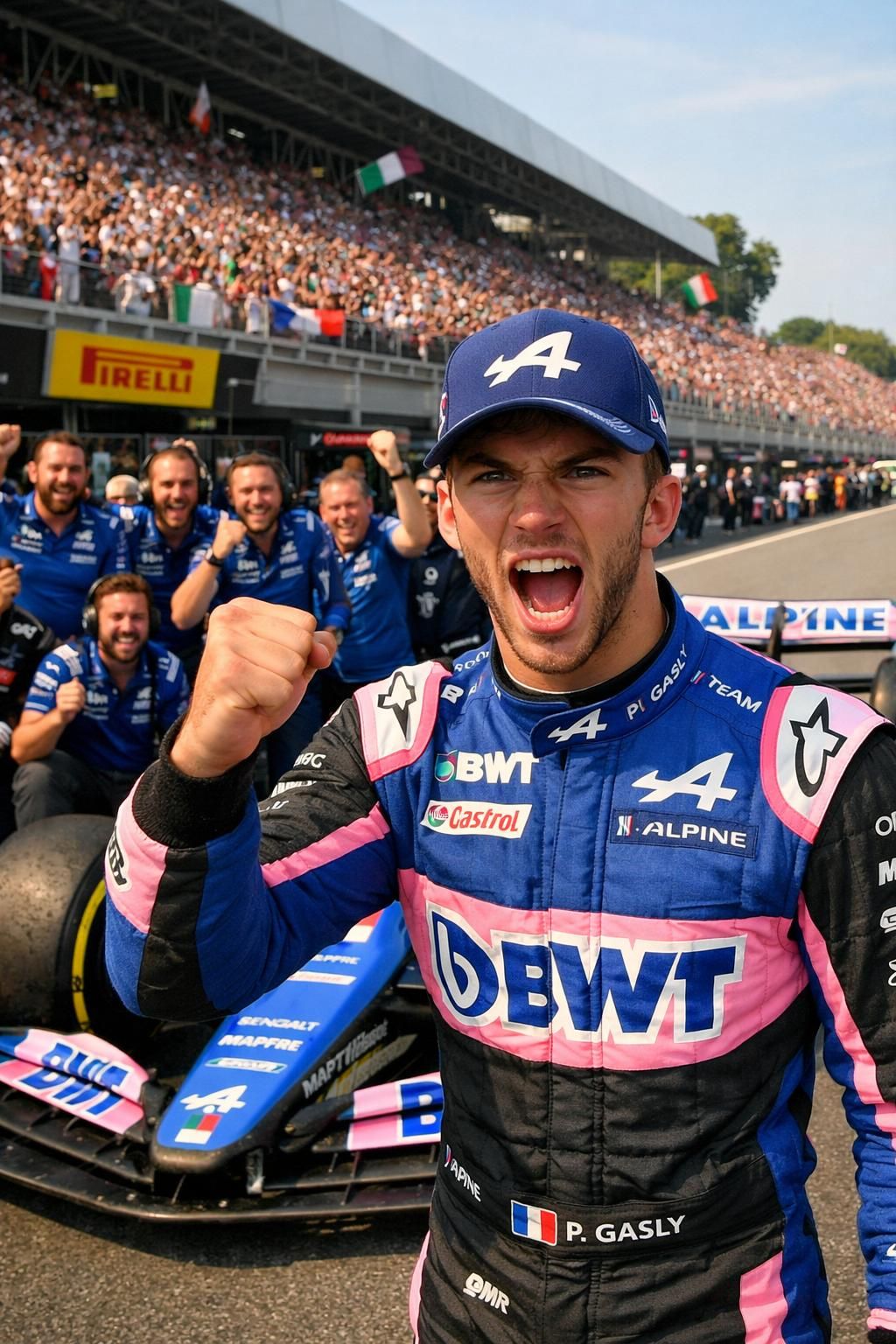 découvrez comment pierre gasly a réalisé sa première pole position historique lors du grand prix de monza en formule 1, marquant un moment mémorable dans sa carrière.
