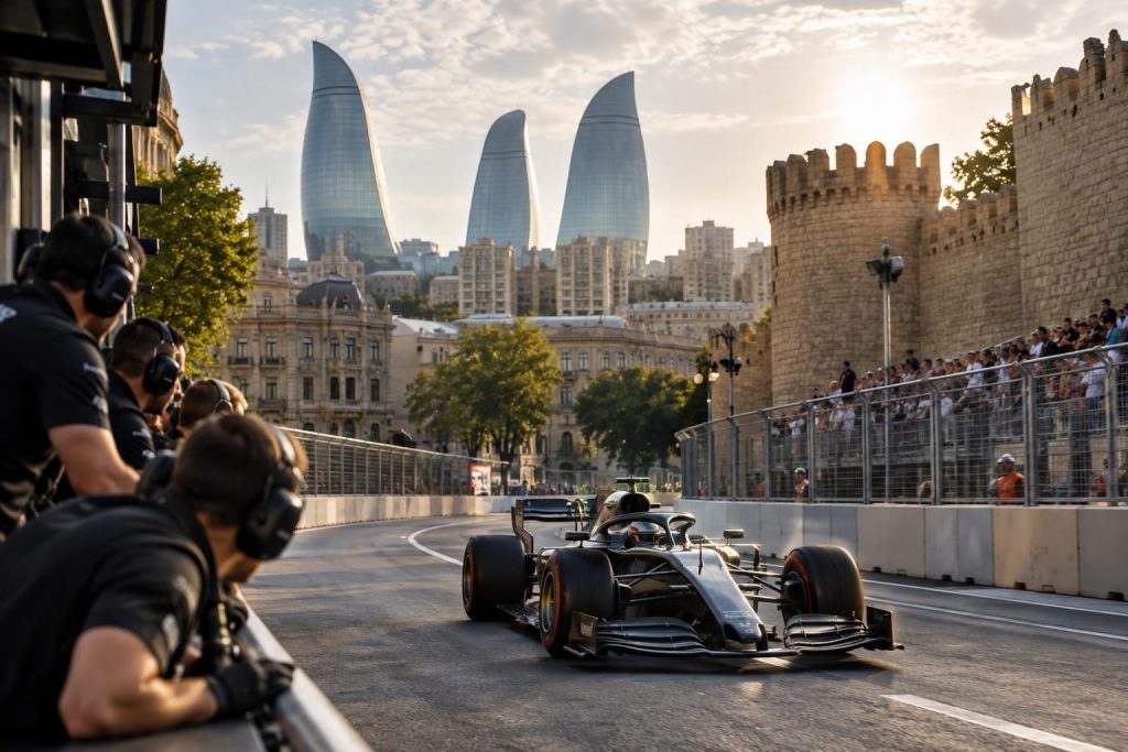 découvrez pourquoi le grand prix d’azerbaïdjan de formule 1 se disputera exceptionnellement un samedi plutôt que le dimanche.