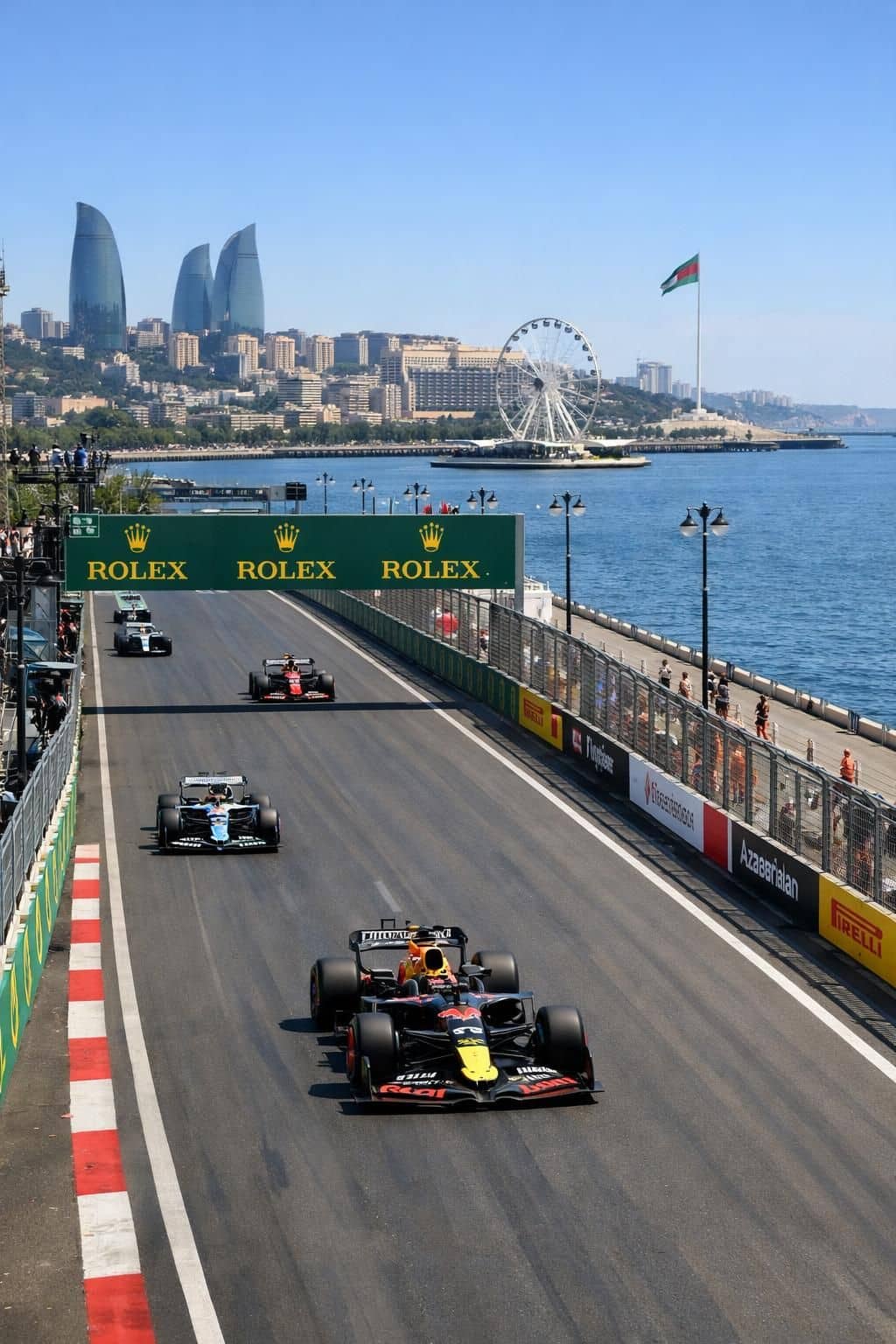 découvrez tout sur le grand prix d'azerbaïdjan de formule 1 du 24 septembre 2026 : résumé complet, horaires et diffusion exclusive sur canal+ sport.