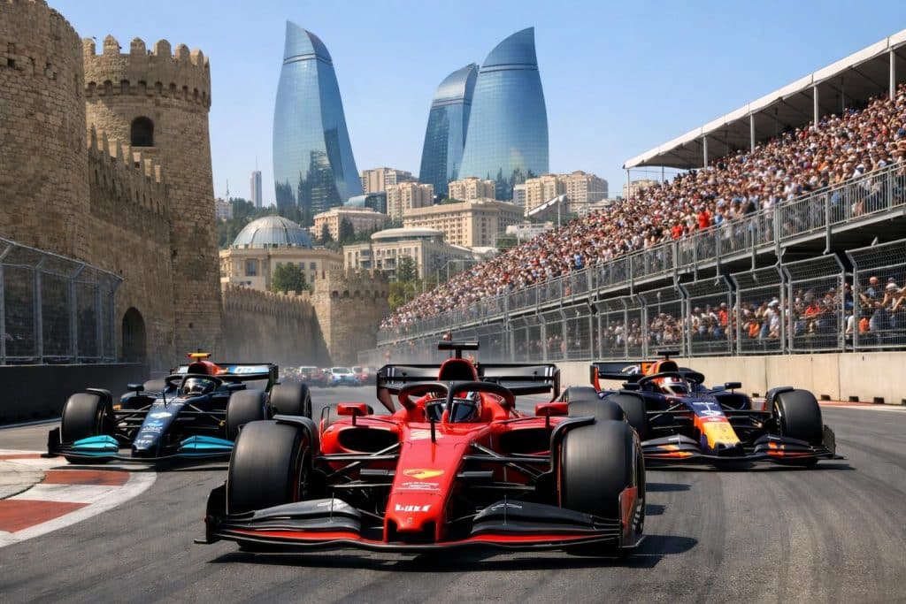 découvrez tout sur le grand prix d'azerbaïdjan de formule 1 du jeudi 24 septembre 2026 : résumé complet, horaires, pilotes et diffusion exclusive sur canal+ sport.