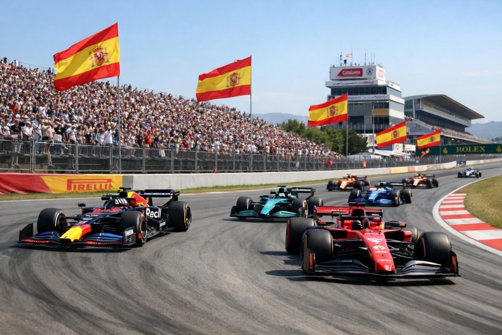 découvrez tout sur le grand prix d'espagne de formule 1 du samedi 12 septembre 2026 : résumé complet, horaires et diffusion en direct sur canal+ sport.