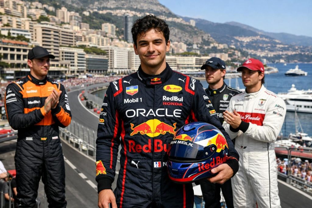 découvrez comment isack hadjar a décroché enfin la troisième place au grand prix de monaco, trois mois après ses débuts prometteurs en formule 1.