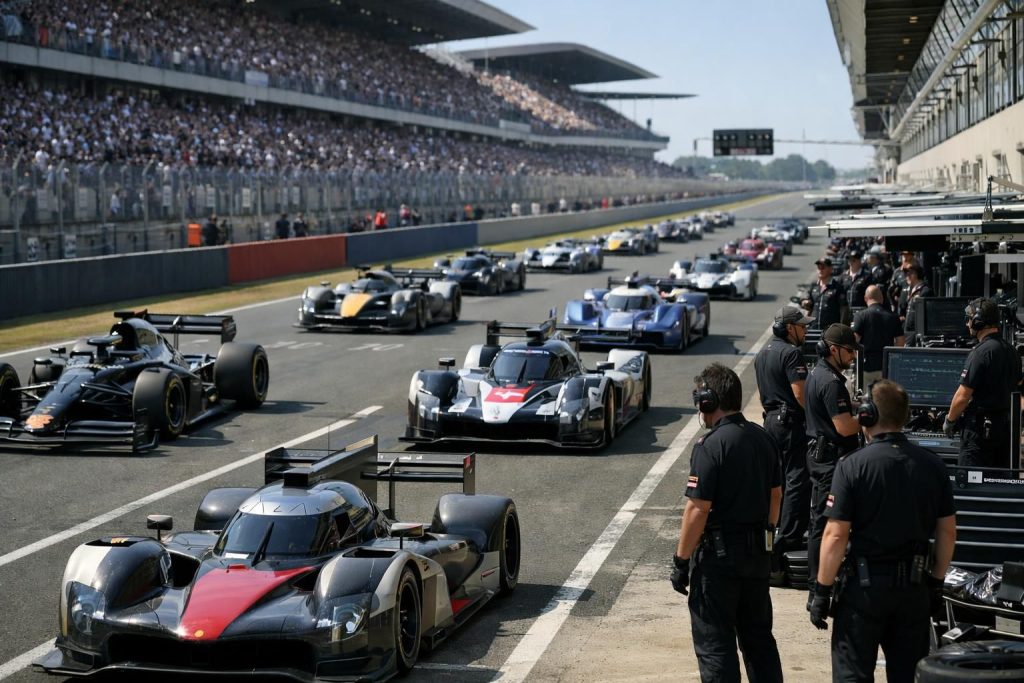 max verstappen, pilote de formule 1, ne participera pas au départ des 24 heures du mans en 2027, suscitant de nombreuses réactions dans le monde du sport automobile.