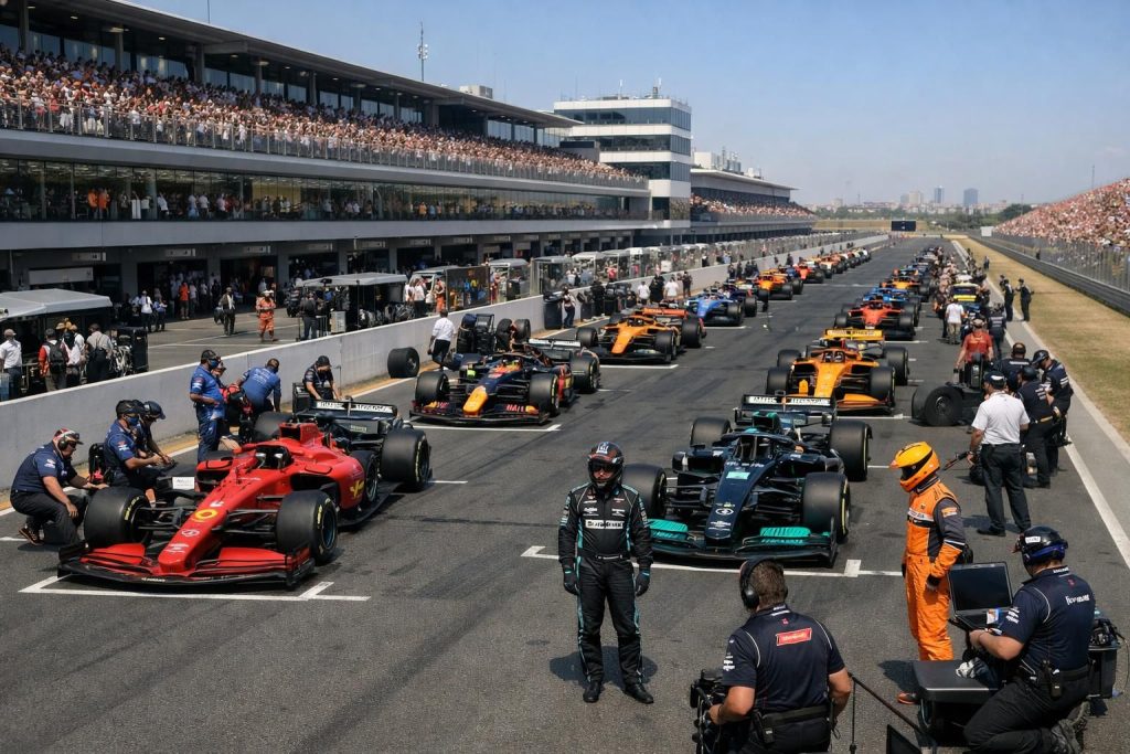 suivez en direct le grand prix de madrid 2026 de formule 1 : découvrez les horaires précis et la composition officielle de la grille de départ pour ne rien manquer de cette course exceptionnelle.