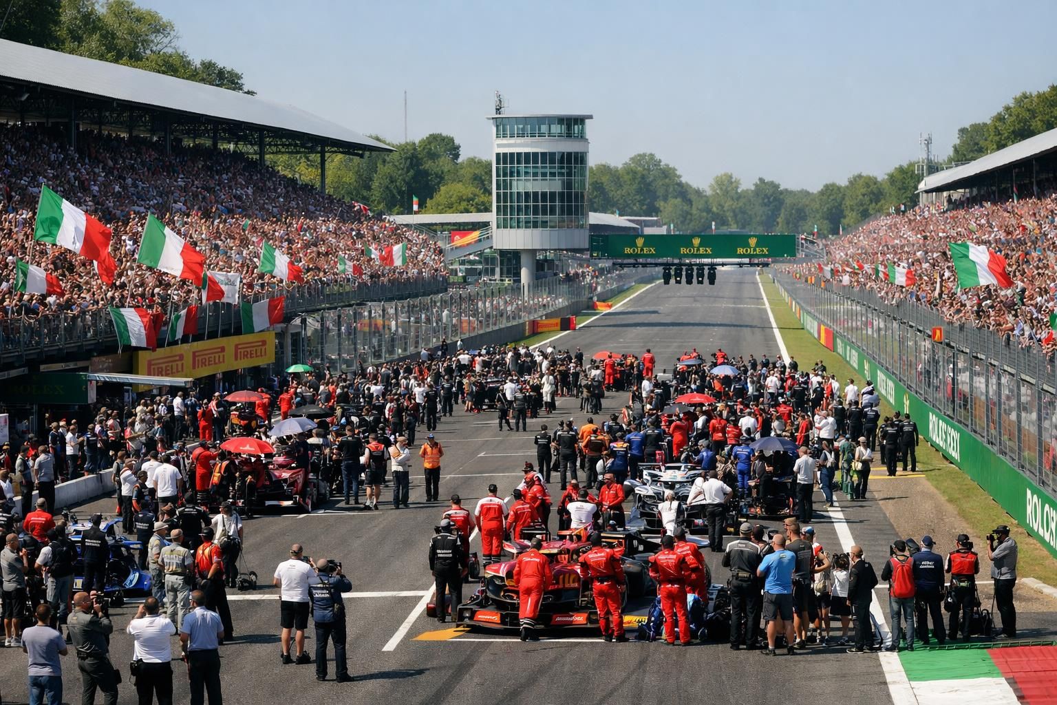 découvrez toutes les informations essentielles sur le grand prix d'italie de formule 1 2026 : horaires, diffusion tv et composition complète de la grille de départ.