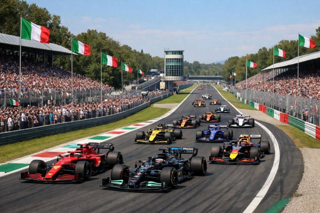 découvrez les horaires et les chaînes pour suivre en direct le grand prix d'italie de formule 1 et ne rien manquer de la course.